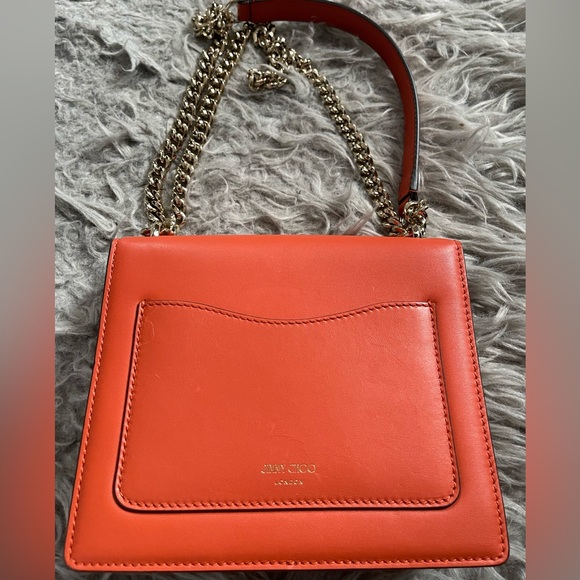 Jimmy Choo Avenue Quad Leather Shoulder bag - Picture 4 of 9